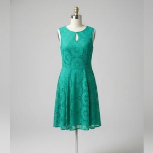 London Style Collection Lace A-line Dress